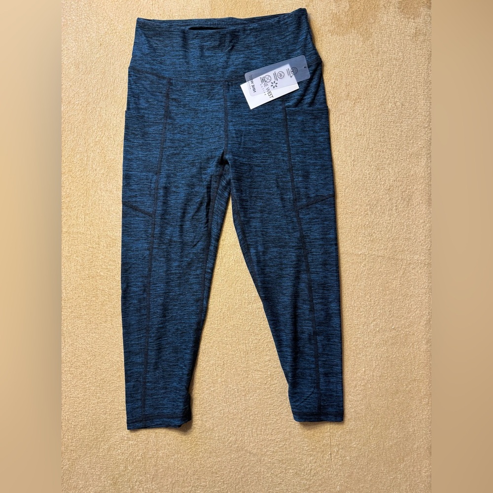 Nine West Women's Blue Cropped Leggings